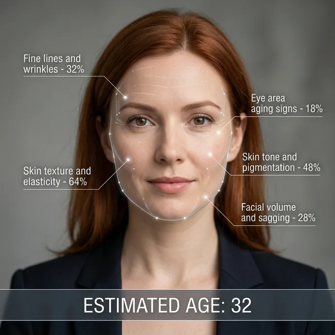 Face age detector example photo age estimation